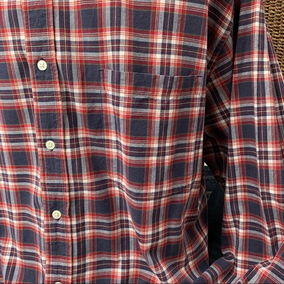 “Eddie Bauer” L/S plaid button front shirt- XXL - Picture 5 of 9